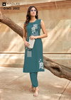 Rose Wood By Kadlee Rayon Printed Wholesale Kurti With Bottom Suppliers In Mumbai
